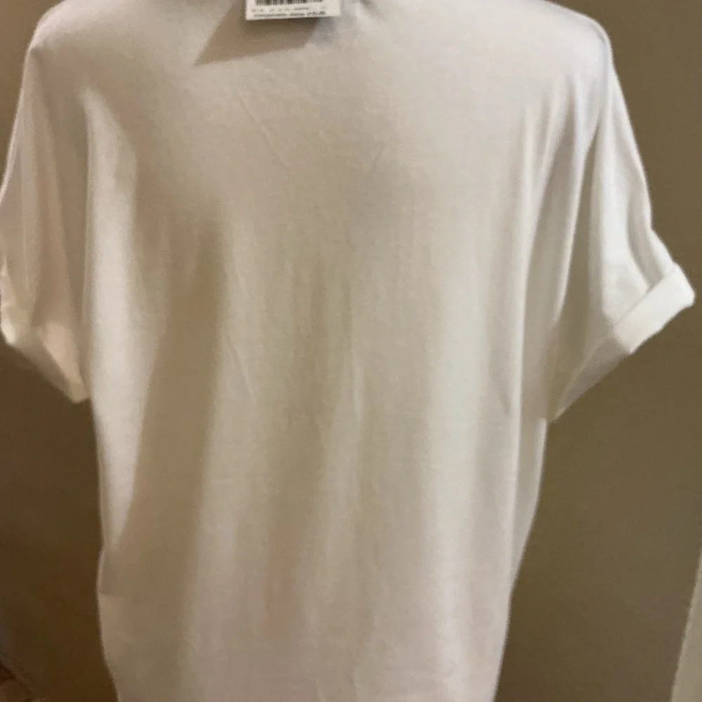 Anthropologie White Cotton Top - Picture 3 of 8